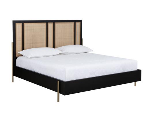AVIDA BED - KING - GOLD - BLACK/NATURAL by Sunpan