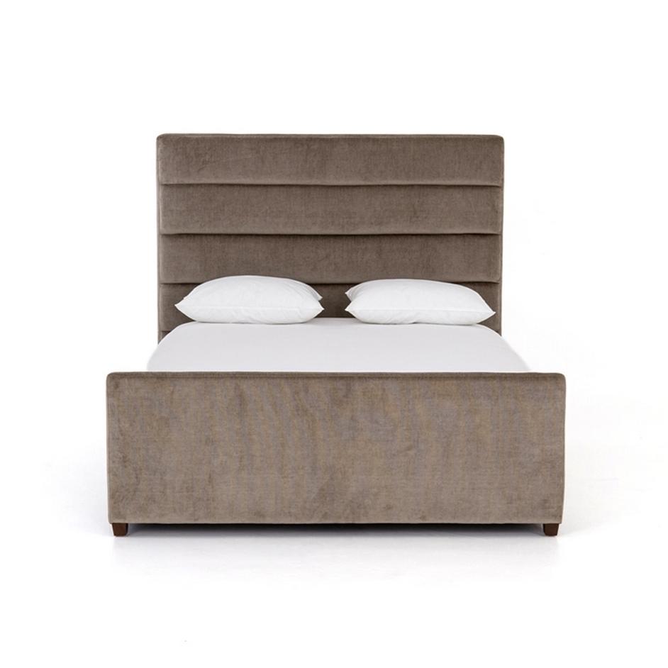 Daphne Queen Bed-Silver Sage by FOUR HANDS