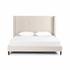 Madison Bed In Cambric Ivory In King by FOUR HANDS