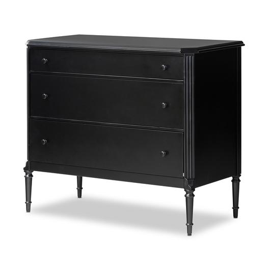 Lendon Dresser 3 Drawer in Black by FOUR HANDS