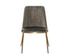 Dover Dining Chair - Bravo Portabella / Sparrow Grey by Sunpan