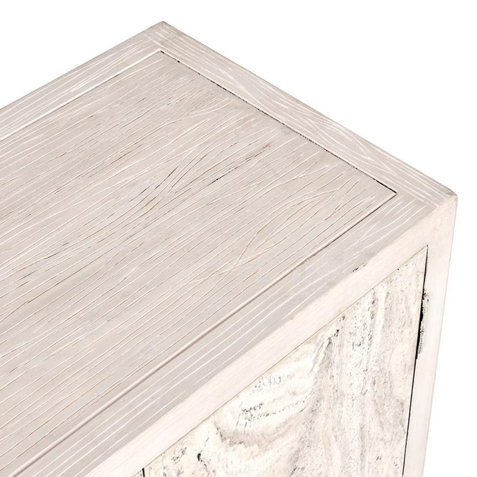 Lisbon 4Dr Sideboard White by Classic Home