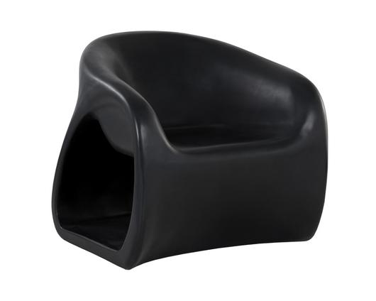 ORSON LOUNGE CHAIR - BLACK by Sunpan