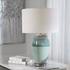 Caicos Teal Table Lamp by Uttermost
