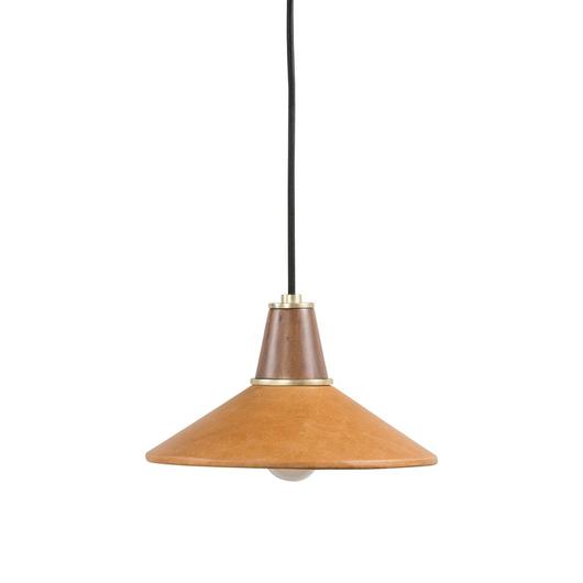 Cullen Pendant In Natural Walnut by FOUR HANDS