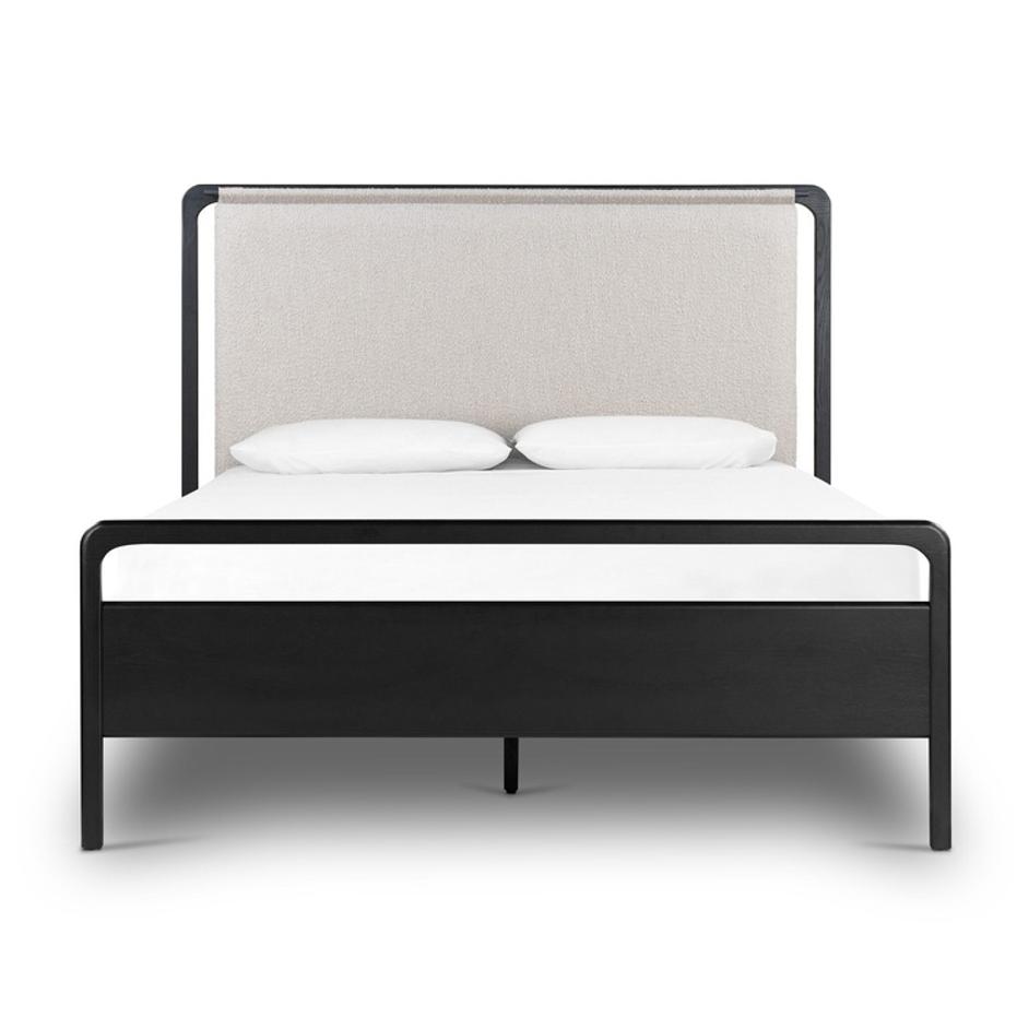Rosedale King Bed - Knoll Sand by Four Hands