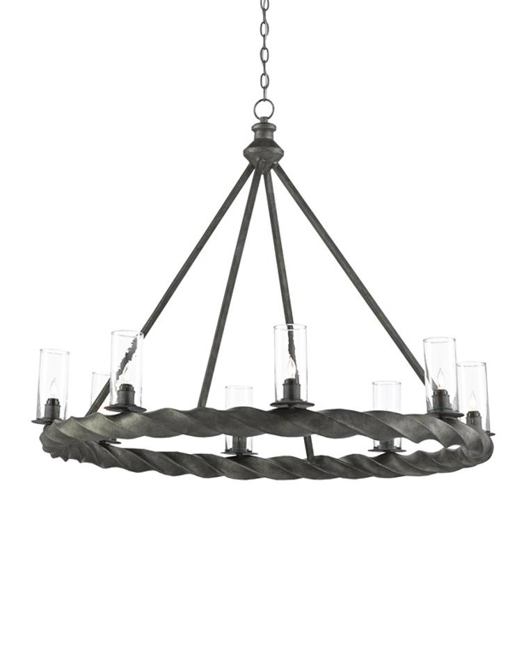 Orson Chandelier In Light Molé by Currey & Company