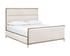 YASMINE BED - KING - ZENITH ALABASTER by Sunpan