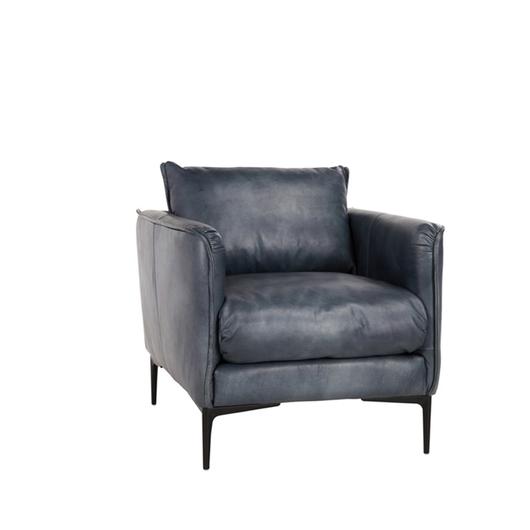 Abigail Club Chair Blue by Classic Home