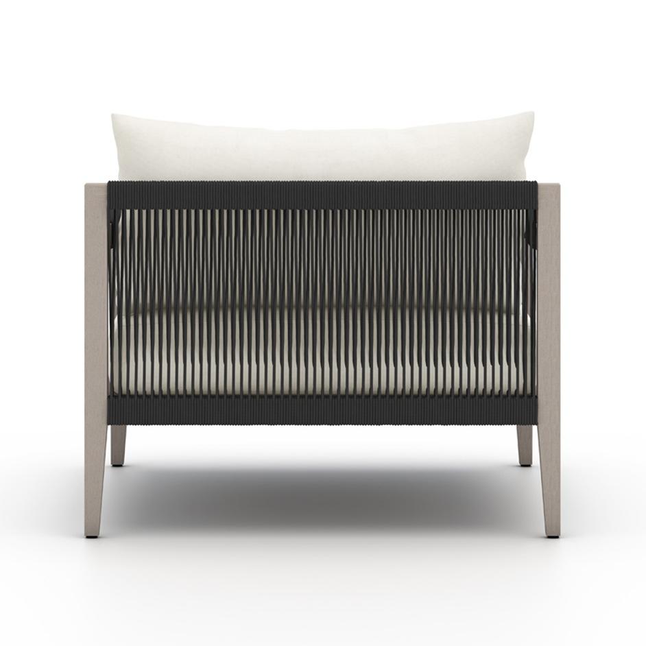 Sherwood Outdoor Chair In Weathered Grey by FOUR HANDS