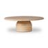 Janice Coffee Table In Sand Striae by Four Hands