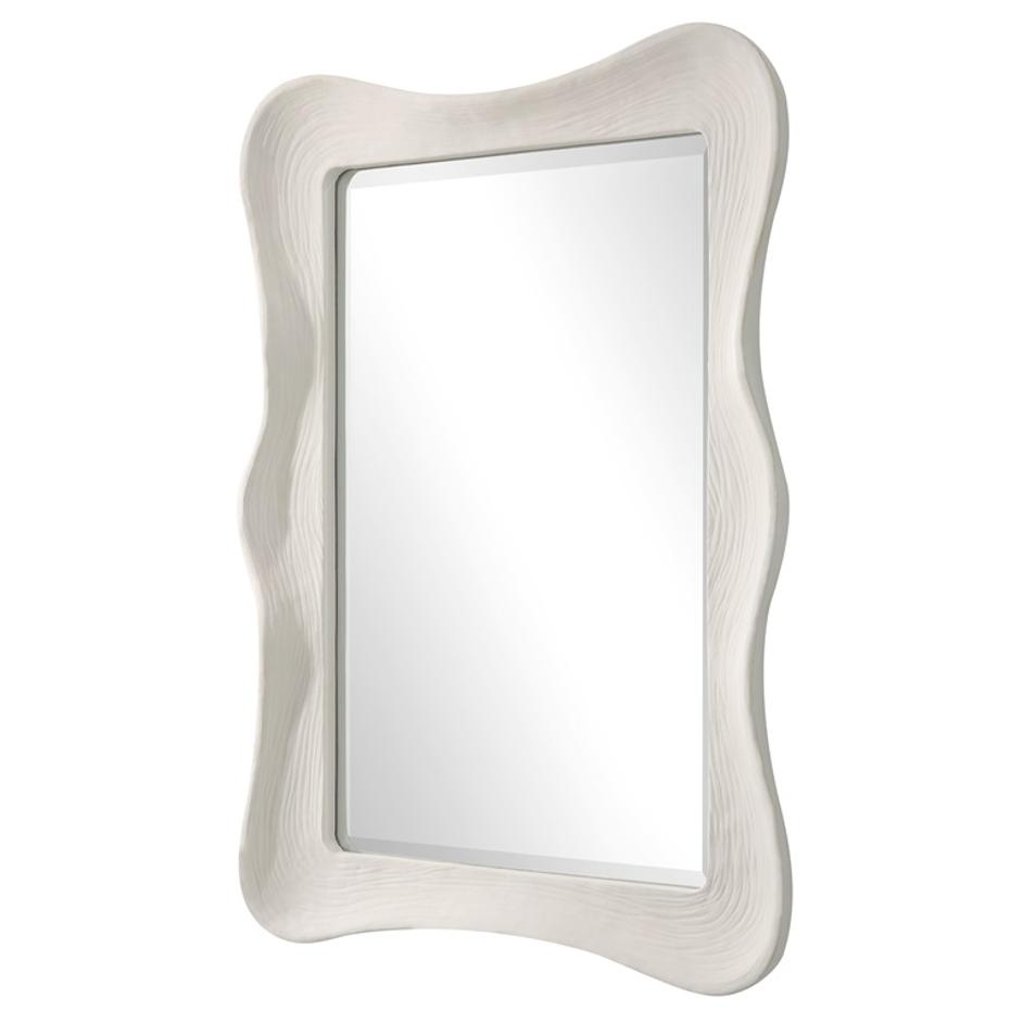 Whitehaven Wavy Rectangle Mirror by Uttermost