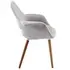 Rampart Dining Armchair In Light Gray by Modway Furniture