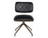 Virtu Swivel Chair - Bravo Black by Sunpan