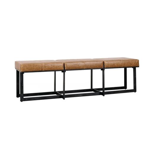 Calvin Narrow Bench Chestnut by Classic Home