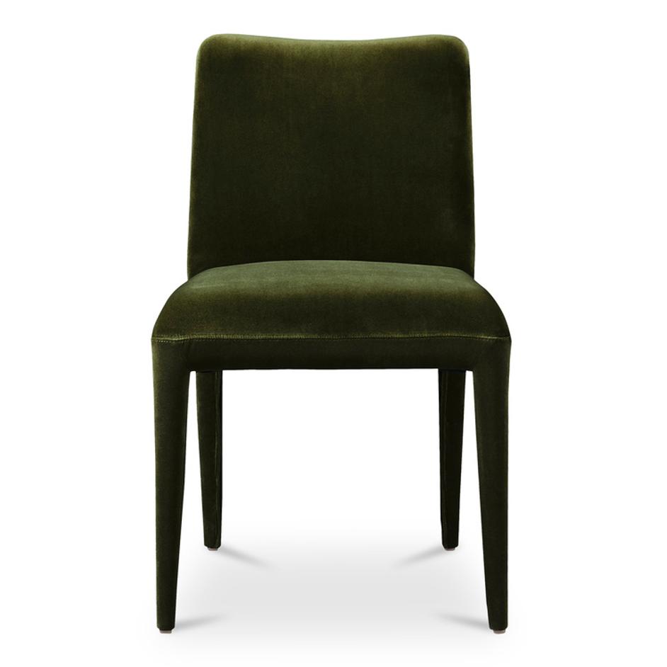 Calla Dining Chair Green Velvet - Set Of Two by Moes Home