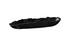 Aragonite Canoe Bowl, Black, Smallall by PHILLIPS COLLECTION