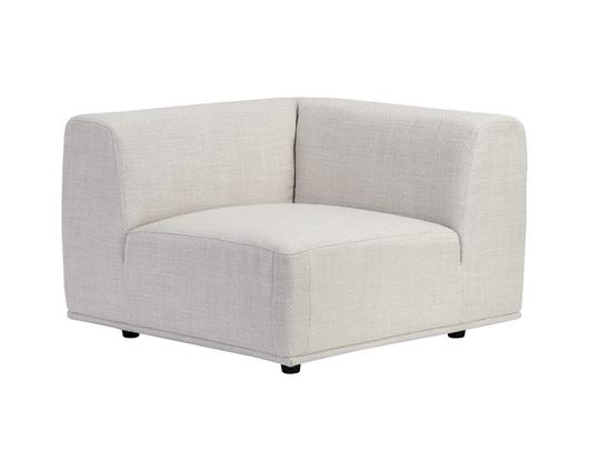 Darren Modular - Corner Chair - Moto Stucco by Sunpan