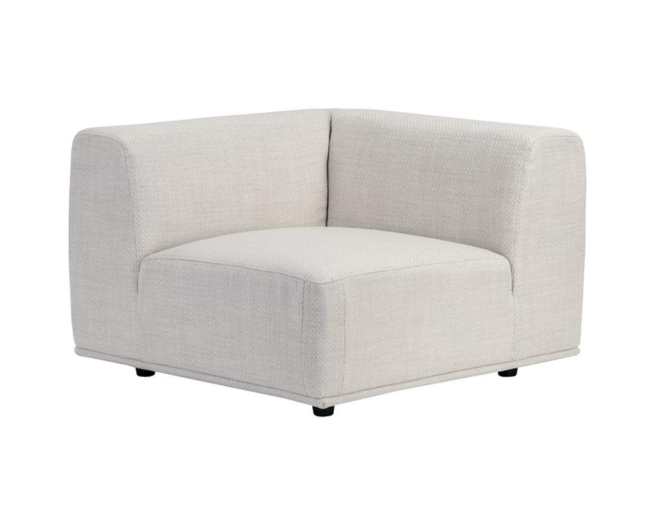 Darren Modular - Corner Chair - Moto Stucco by Sunpan