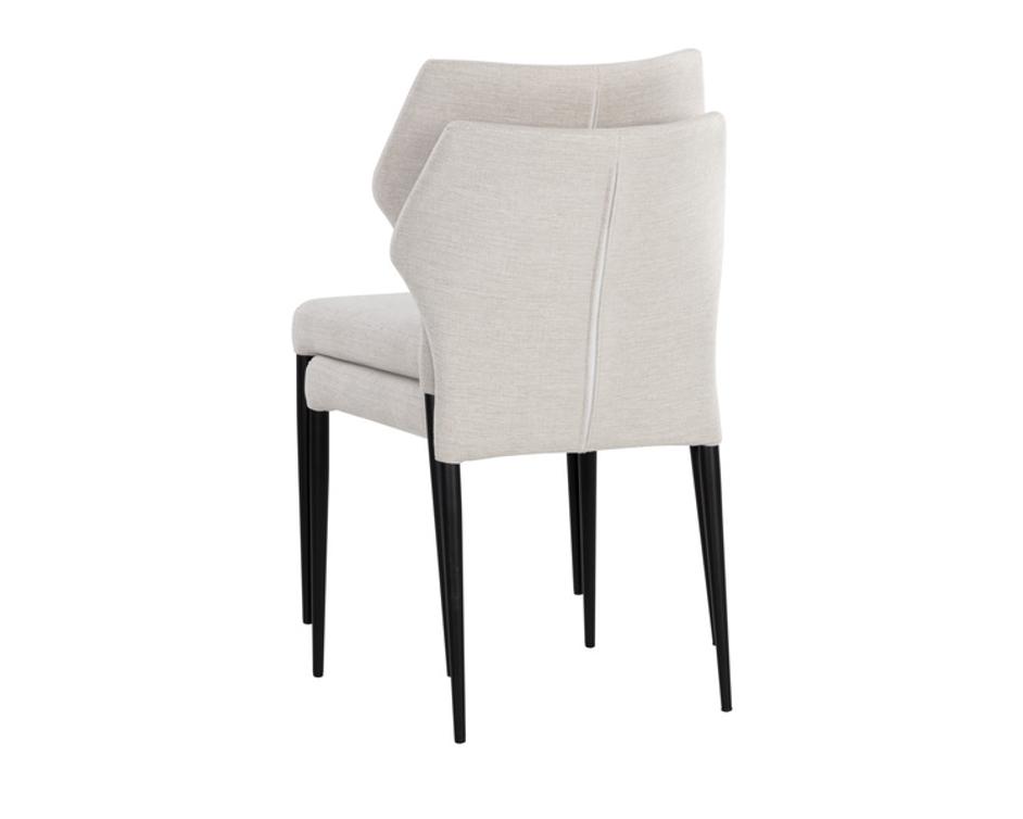 JAMES STACKABLE DINING CHAIR - CITY BEIGE by Sunpan