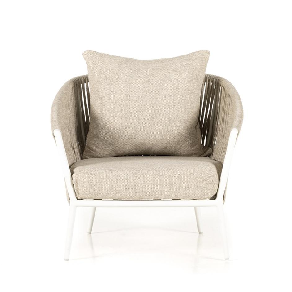 Porto Outdoor Chair In Faye Sand by FOUR HANDS
