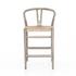 Muestra Bar Stool-Weathered Grey by FOUR HANDS