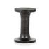 Gino End Table In Raw Black by FOUR HANDS