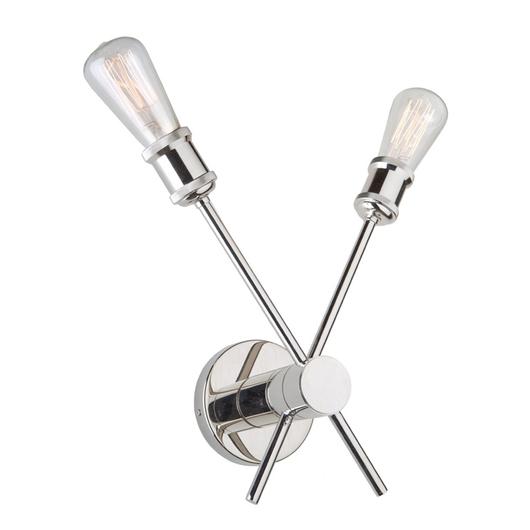 Tribeca AC10781PN Wall Light in Polished Nickel by Artcraft