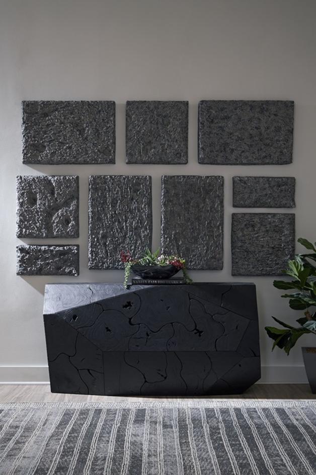 Prism Console Table, Black by Phillips Collection