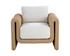 TIBI ARMCHAIR - NATURAL - LOUIS CREAM by Sunpan