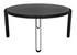 Marcellus Dining Table, 63", Black Metal by Noir Furniture