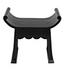 Wey Sungkai/Mindi Stool in Charcoal Black by Noir Furniture