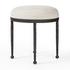 Corinne Accent Stool - Crete Pebble by Four Hands