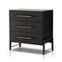 Rosedale 3 Drawer Dresser - Ebony Oak Veneer by Four Hands