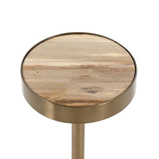 Galen End Table - Light Petrified Wood by Four Hands
