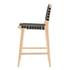 Marco PU Counter Stool, Black by New Pacific Direct