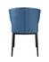 DELANEY SIDE CHAIR STEEL BLUE by Moes Home