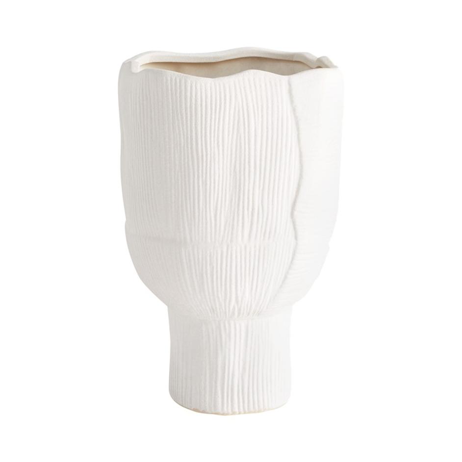 Astraea Vase | White by Cyan Design