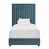 Arabelle Sea Blue Bed in Twin by tov furniture
