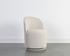 CAVOLI SWIVEL DINING CHAIR - EFFIE LINEN by Sunpan