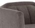 BIRRIT SWIVEL ARMCHAIR - ALASKA HEDGEHOG BROWN by Sunpan