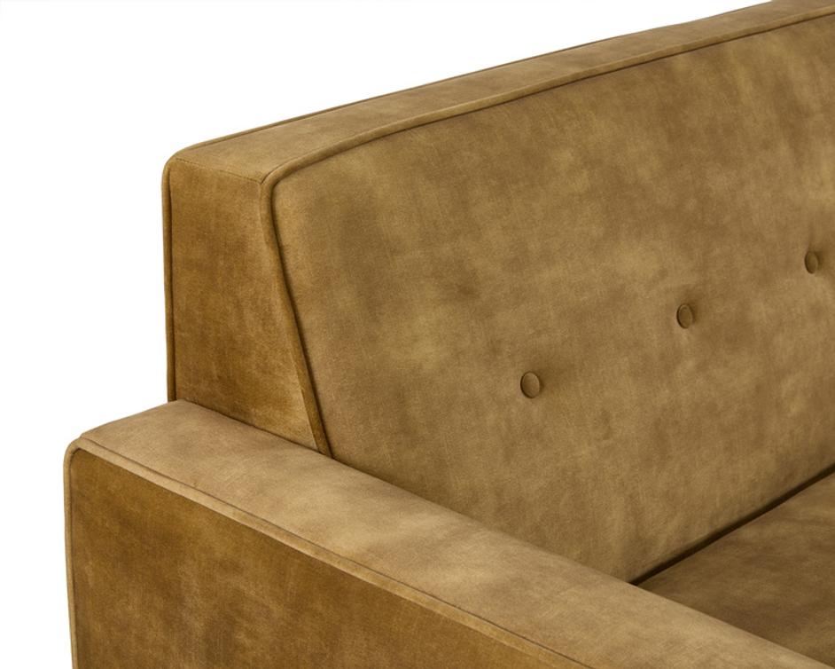 PALMYRA SOFA - NONO TAPENADE GOLD by Sunpan