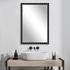 Serna Black Vanity Mirror by Uttermost