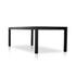 Isador Dining Table 96" In Black Wash by FOUR HANDS