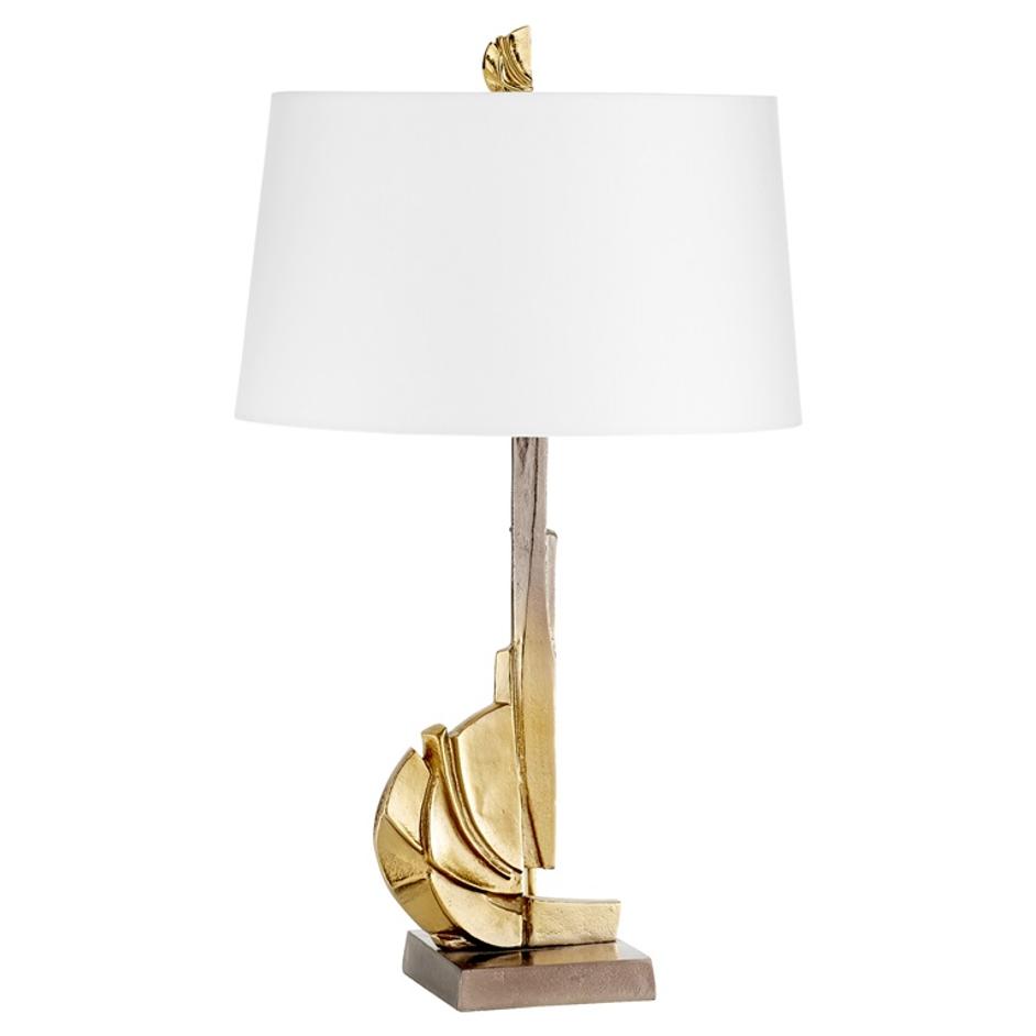 Crescendo Table Lamp | Antique Brass by Cyan Design