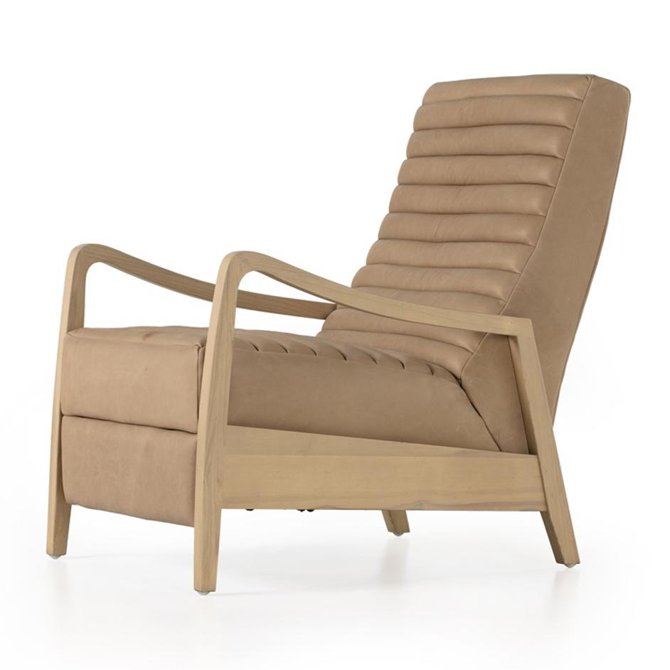 Chance Recliner In Palermo Nude by FOUR HANDS