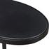 Jessenia Black Marble Accent Table by Uttermost