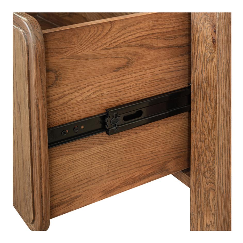 Caroline Bookcase Warm Brown by Moes Home