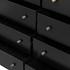 Belmont 8 Drawer Metal Dresser In Black by FOUR HANDS