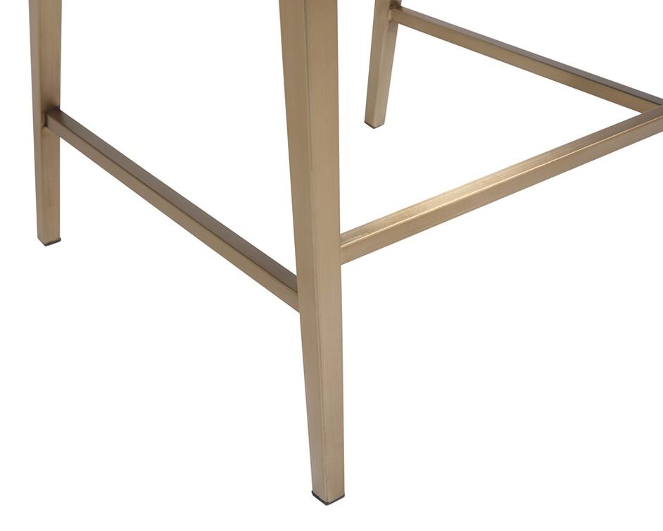 DIONNE COUNTER STOOL - MONUMENT PEBBLE by Sunpan